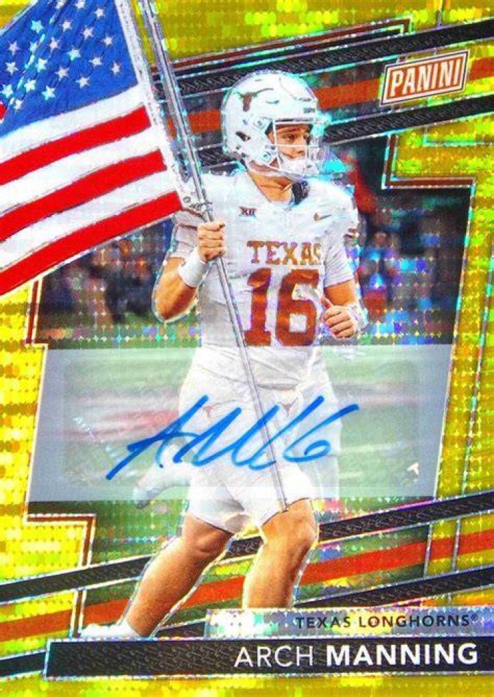 100,000 valued Arch Manning card has a new owner, with all money going