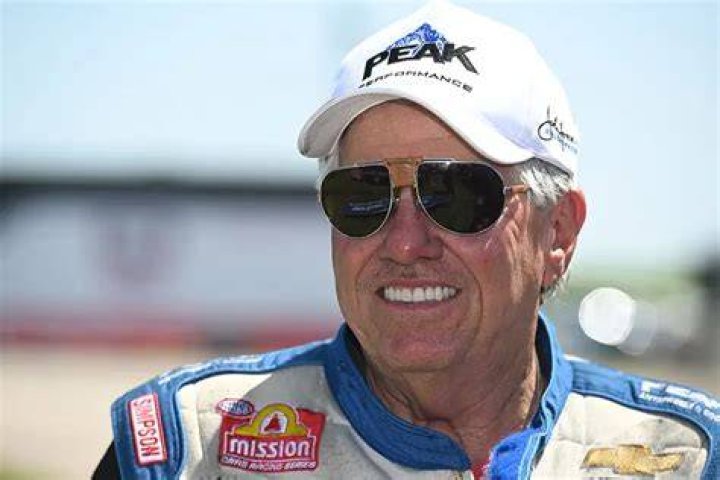 70YearOld Drag Racer John Force "When I Get in My Race Car, It Doesn