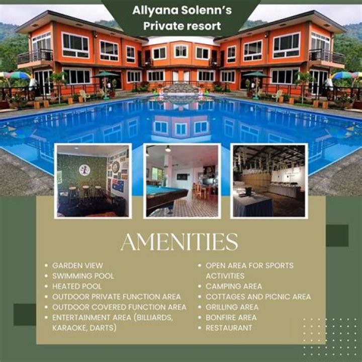 Allyana Solenn's Private Resort Tuba