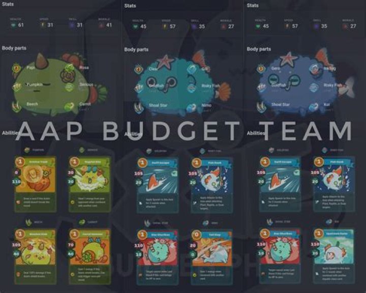 Axie Infinity Budget Biffinator Build (49 Speed) YouTube