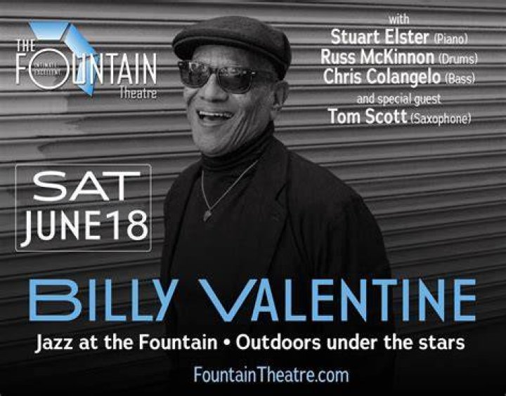 Billy Valentine Jazz Under The Stars &mdash; The Fountain Theatre