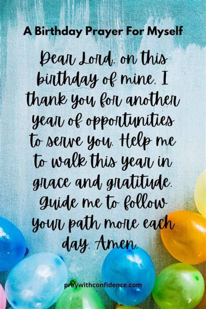 Birthday Prayer For Myself (With Bible Verses) Faith Victorious