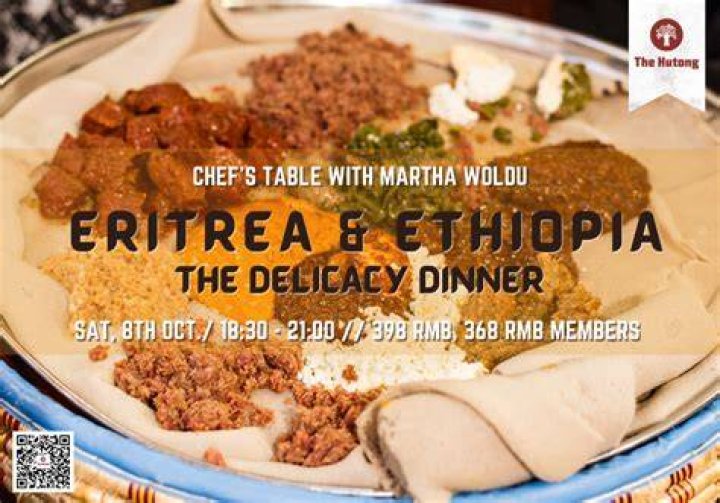 Chef&rsquo;s Table the Delicacy Dinner of Eritrea/ Ethiopia with Martha