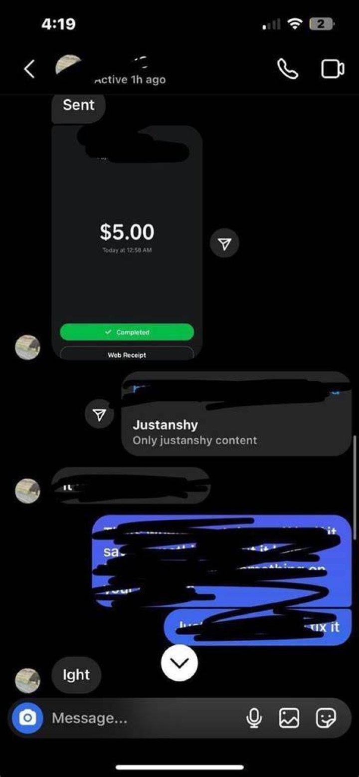 Dm me for justanashy / nashy leaks 5 for 300+ files and constant
