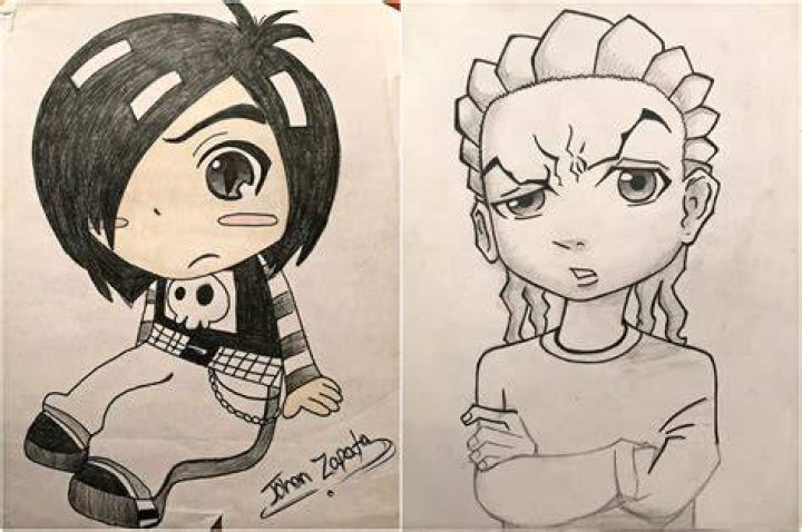 Emo boy and Braided guy by ANBOO on Newgrounds