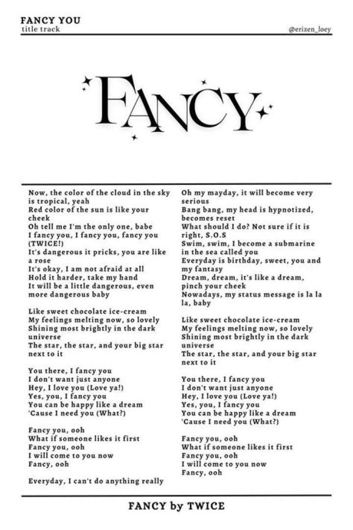 Fancy Full Lyrics