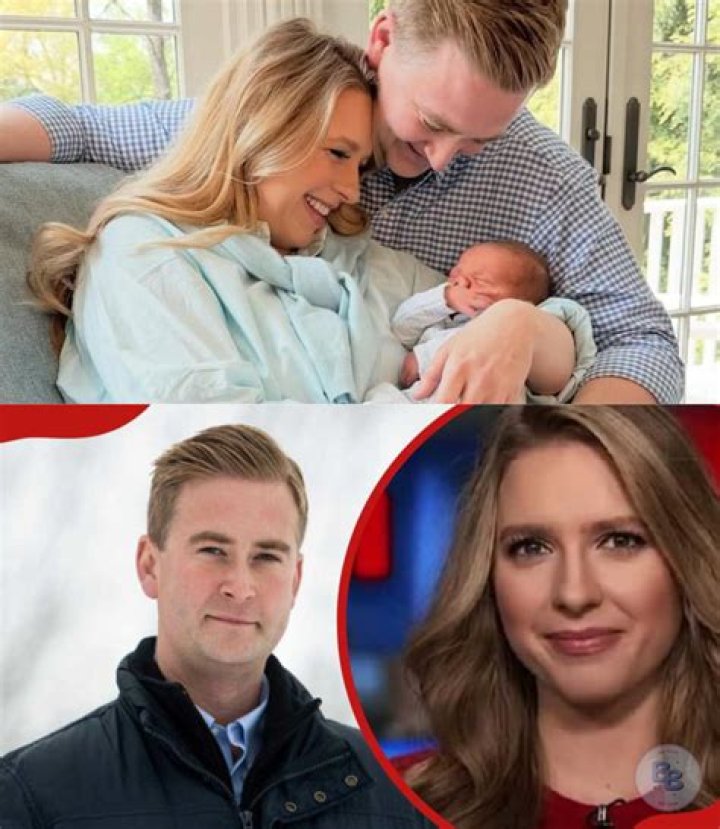 Fox correspondents Hillary Vaughan, Peter Doocy are expecting their