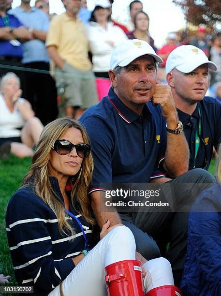 Fred Couples with girlfriend Nadine Moze Golf Personalities
