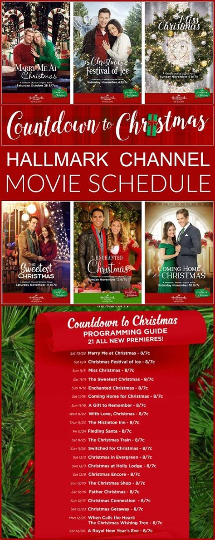 Hallmark Countdown to Christmas 2020 Lineup Released Nerds and Beyond