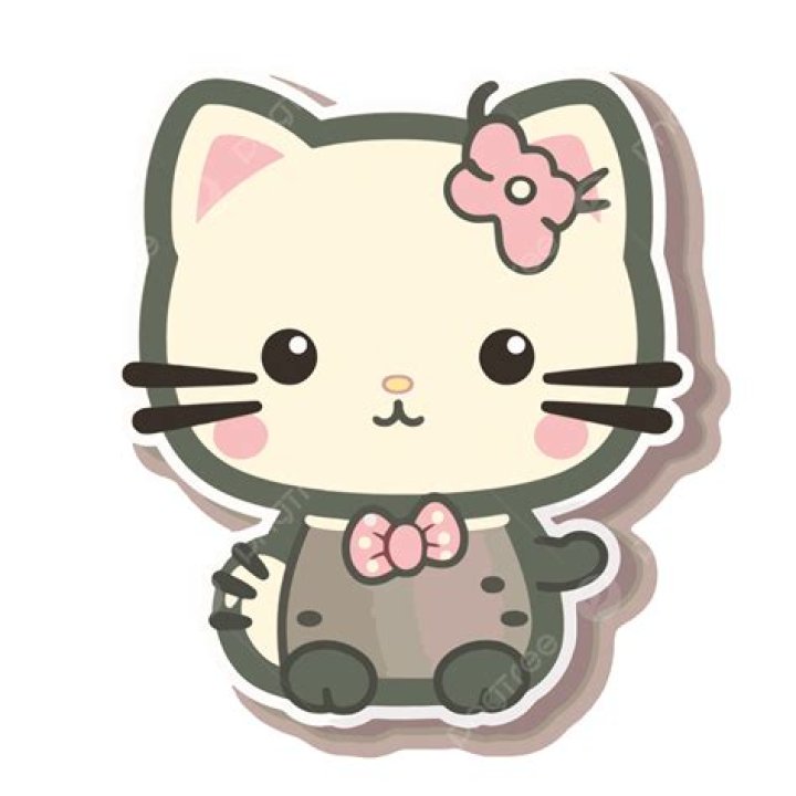 Hello Kitty Sticker, Hello Clipart, Sticker Clipart, Kitty Clipart PNG