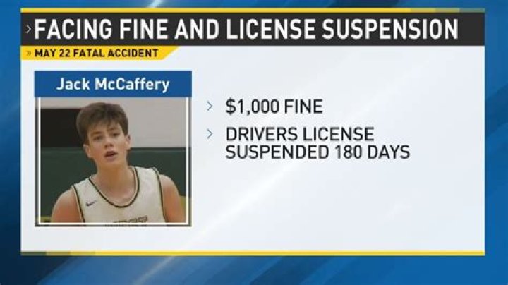 Jack McCaffery Car Accident Linked To Death Cause Obituary