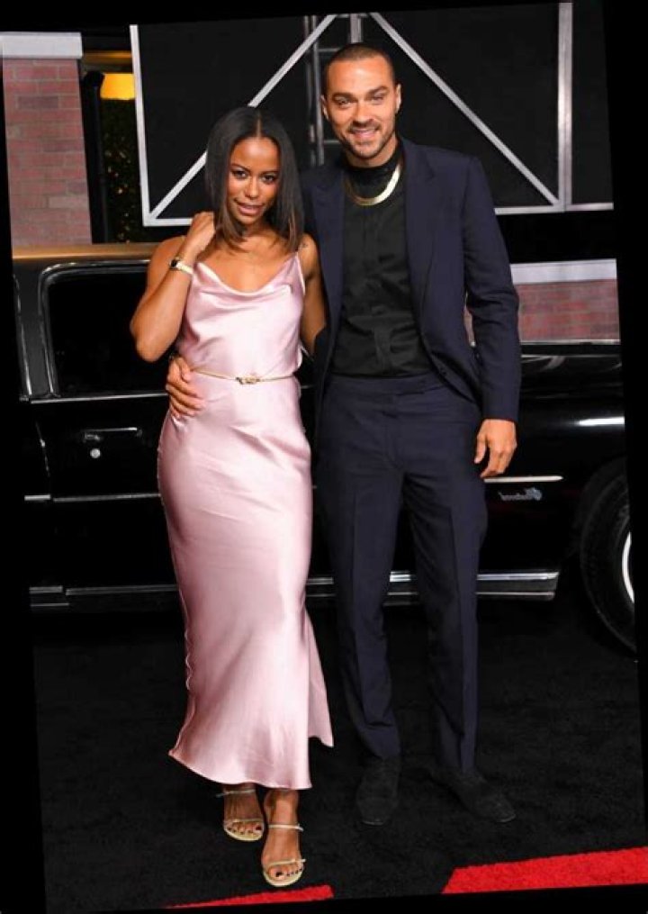 Jesse Williams Poses with Girlfriend Taylour Paige at The Irishman's