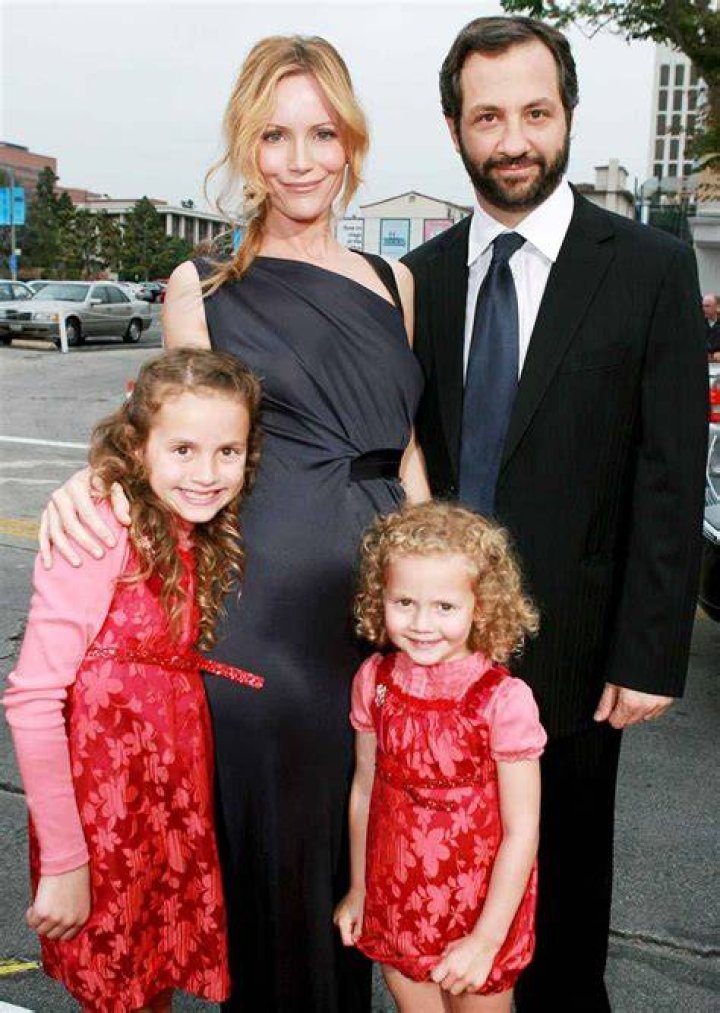 Judd Apatow With Leslie Mann and Daughters at Love Premiere POPSUGAR