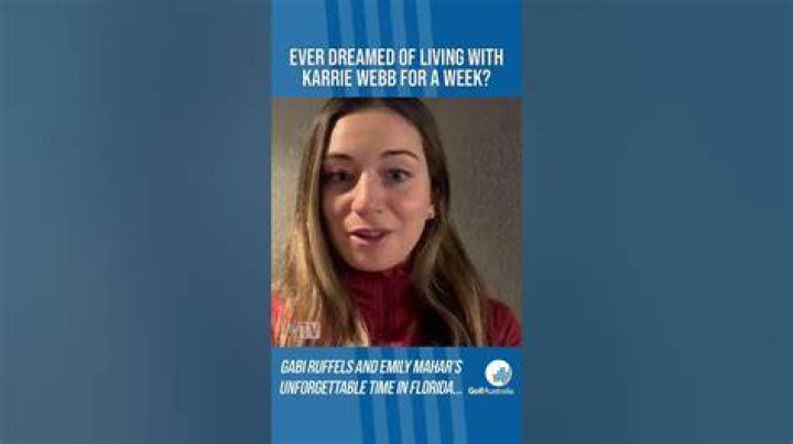 Karrie Webb Aussie amateurs Gabi Ruffels and Emily Mahar to
