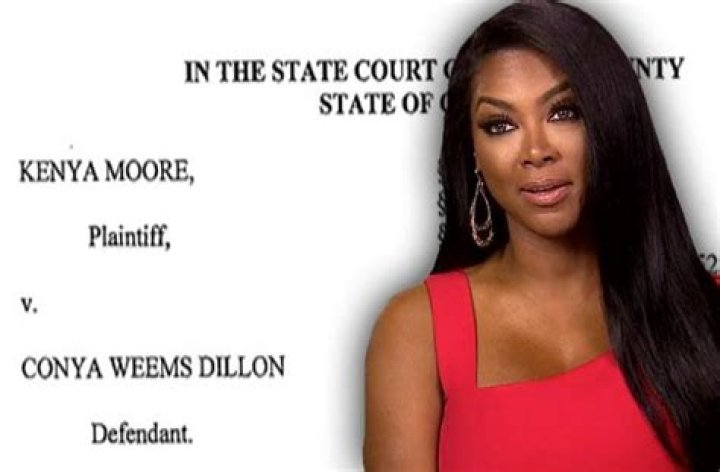 Kenya Moore, Conya Dillon Weems RHOA Battle Continues EXCLUSIVE