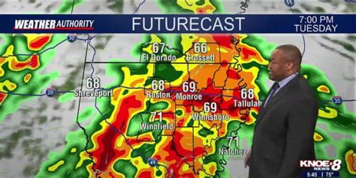 KNOE Sunday Evening Forecast with Meteorologist Margo Altshuler