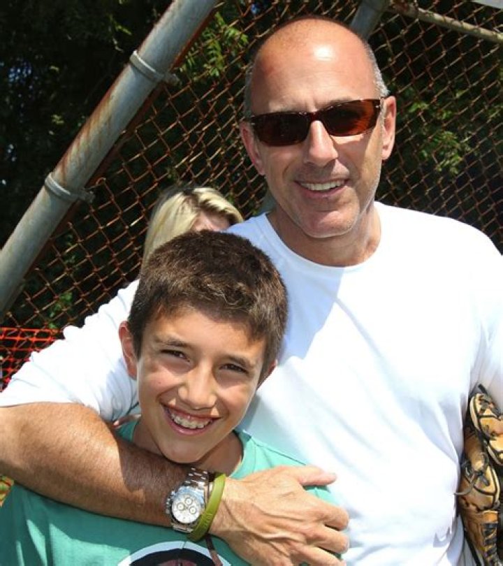 Matt Lauer on having 'the talk' with his teen son 'It was a complete fail'