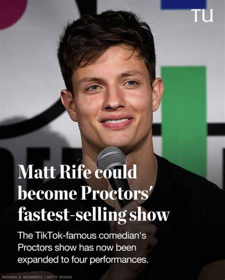 Matt Rife show at Proctors in Schenectady expanded to 4 performances