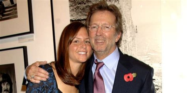 Melia McEnery and Eric Clapton. Eric Clapton with his wife Melia Stock