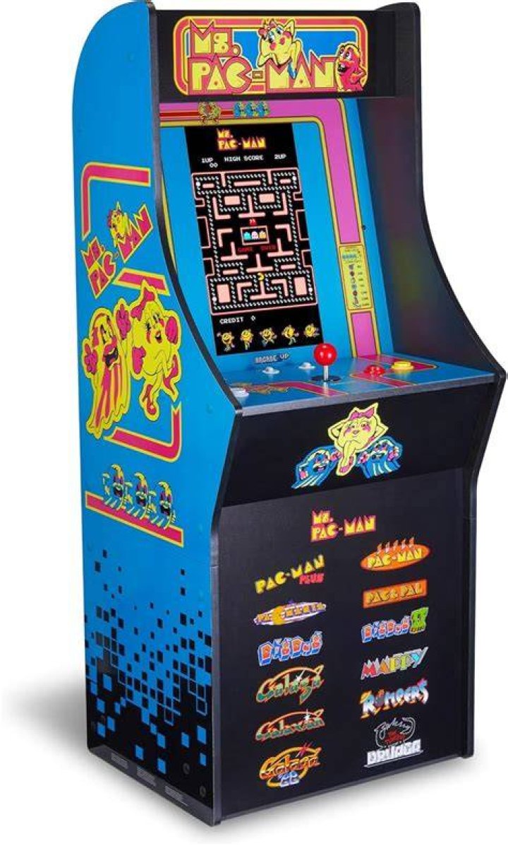 Ms. PacMan (Pacman) Dedicated Arcade Marquee 23" x 9" Arcade