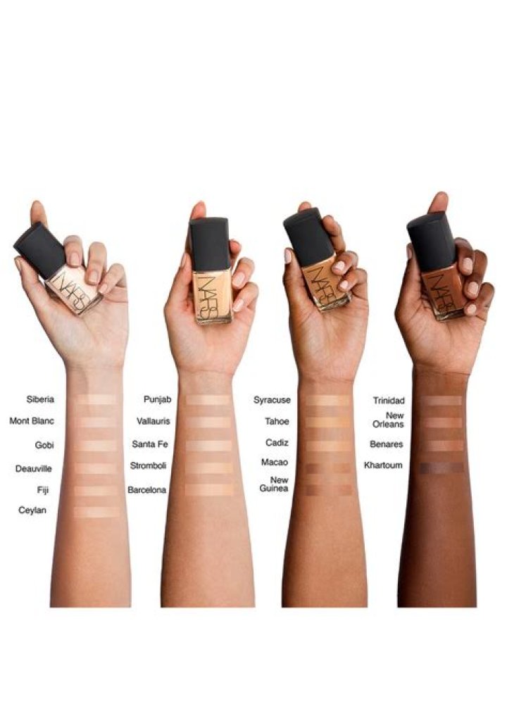 NARS nude Sheer Glow Foundation Harrods UK