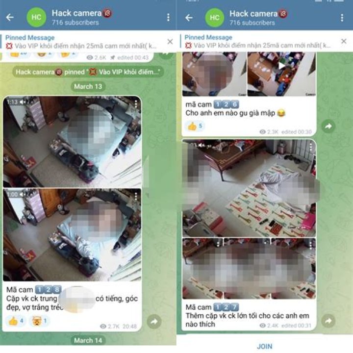 Nh&oacute;m Hack Camera Telegram Link QR Telegram 2023 ThuThuat.io