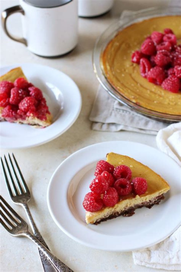 Raspberry Pumpkin Ricotta Pie Cook Nourish Bliss
