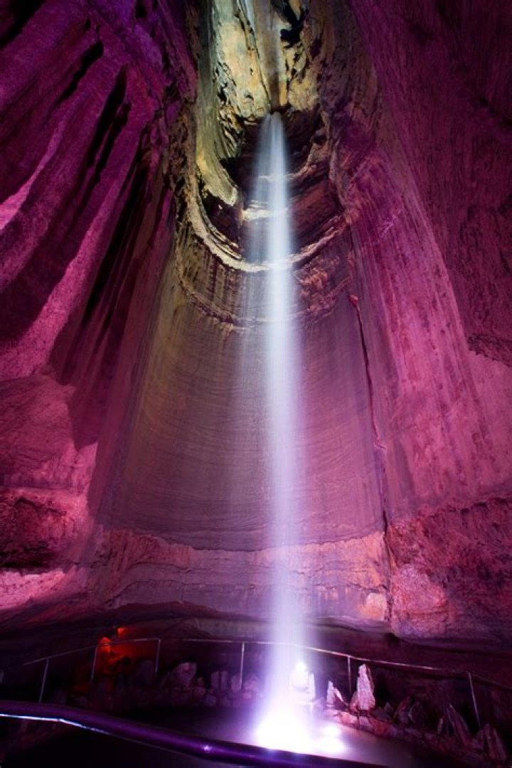 Ruby Falls Is A Fascinating Spot in Tennessee That's Out Of A Fairy Tale
