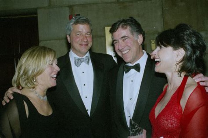 Sandy Weill And Jamie Dimon