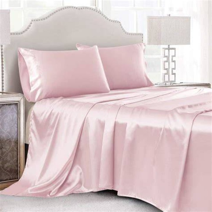 Satin Sheets Twin [3Piece, Pink] Hotel Luxury Silky Bed Sheets Extra