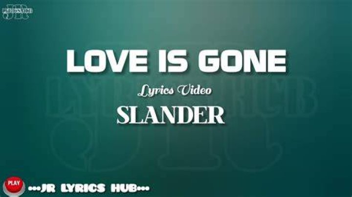 SLANDER Love Is Gone (Lyrics) I'm Sorry Don't leave me [Tiktok Song