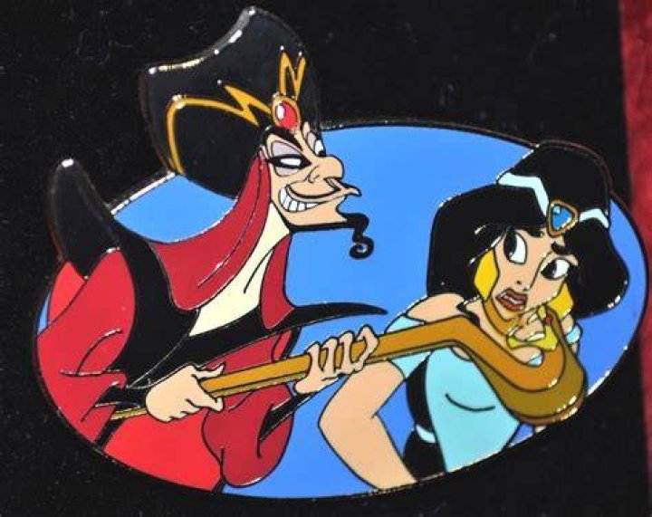 These are Jafar and Jasmine by artist Massimo Bussini. Description from