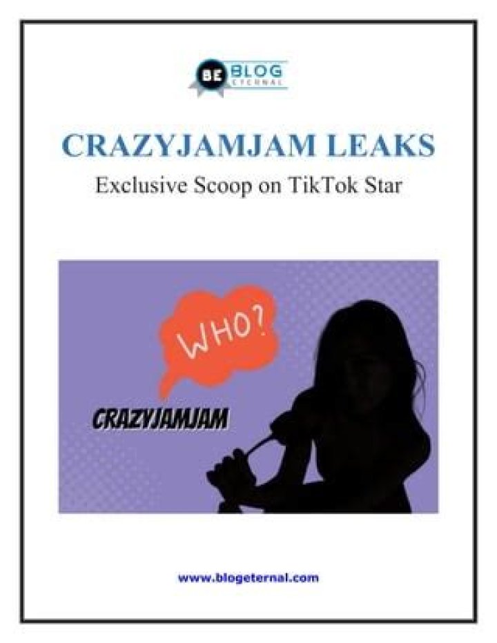Tiktok Star Crazyjamjam Real Name Age, Height & Bio 2023