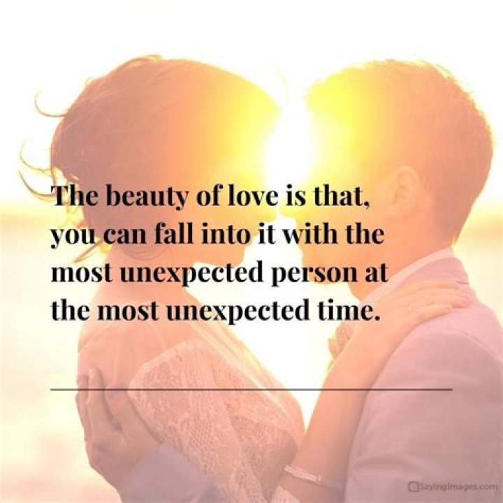 Unexpected Love Quotes Falling In Love with Soulmate Unexpectedly